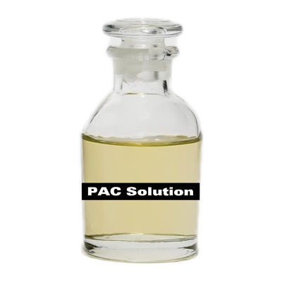 PAX18 Soluzione di cloruro di polialluminio Impianto di trattamento delle acque Prodotti chimici Pac Giallo chiaro Liquido CAS 1327 41 9