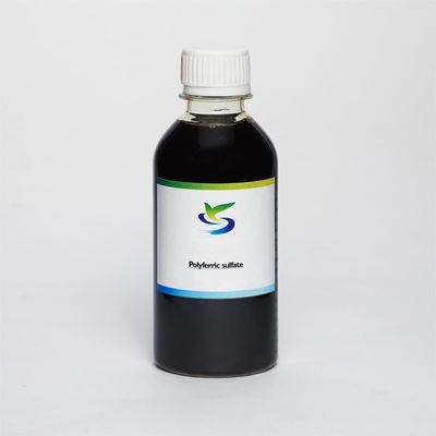 Dispositivo di rimozione del fosforo Polyferric del coagulante di trattamento delle acque del giacimento di petrolio del solfato di Brown ampio pH dell'acqua di forte adattabilità liquida