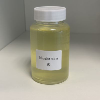 Liquido giallastro di alta purezza Prodotti chimici per il trattamento dell'acqua Pac policloruro di alluminio Purificazione dell'acqua potabile