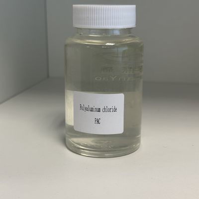 Poli cloruro di alluminio trasparente della pianta del pac del liquido 10% per il trattamento di depurazione delle acque Acido dei prodotti chimici industriali