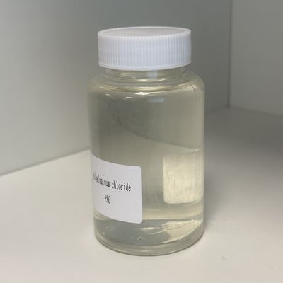 Poli cloruro di alluminio trasparente della pianta del pac del liquido 10% per il trattamento di depurazione delle acque Acido dei prodotti chimici industriali