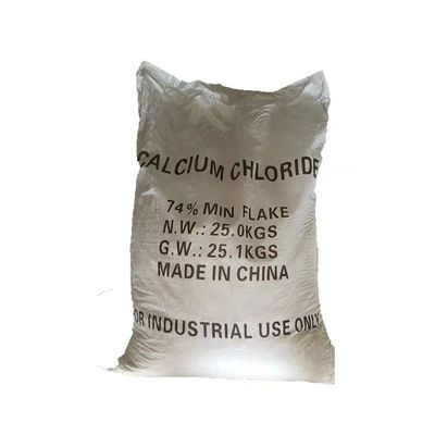 Polvere del cloruro di calcio di CAS 10043-52-4 per olio disseccante archiviato con la certificazione dello SGS di MSDS