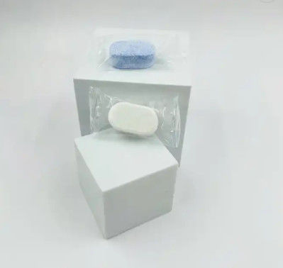 Compresse effervescenti disinfettanti multifunzione con purezza del 10%.