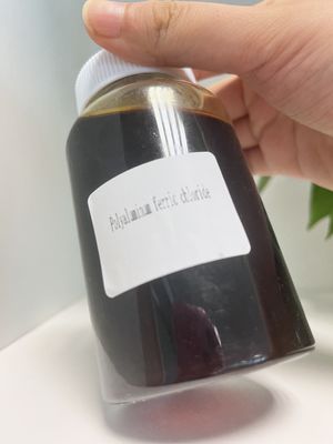 Trattamento delle acque reflue Soluzione chimica di cloruro ferrico di polialluminio Pafc Marrone