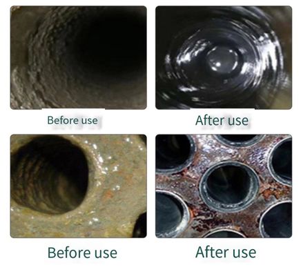 Deossidante liquido trasparente incolore specifico per il trattamento dell'acqua delle caldaie