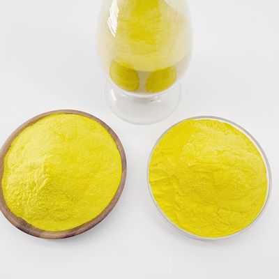 Trattamento dell'acqua industriale Coagulante Flocculante Polvere gialla Policloruro di alluminio Rimozione di COD con prestazioni
