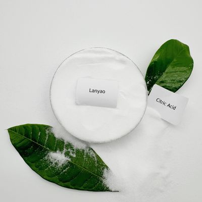 Alta purezza 99,5% Bianco Granuli Acido Citrico Anidro Polvere Agente Aromatizzante Acido Con 25kg Sacchetto