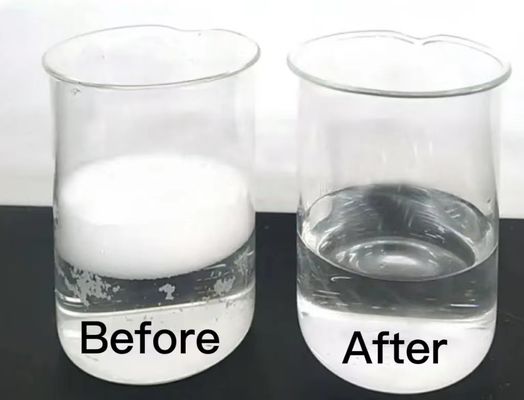 Agente di controllo della schiuma per i processi industriali CAS 9006-65-9 Defoamer di silicone