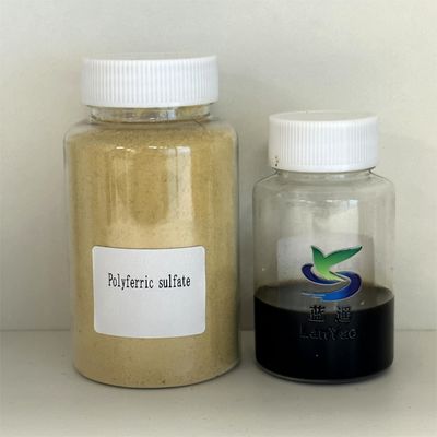 Trattamento dell'acqua con solfato ferrico inodore Formula Fe2 OH N SO4 3-n/2 M