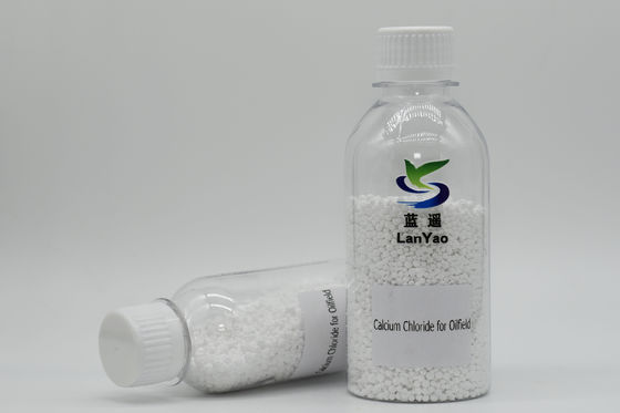 Polvere di cloruro di calcio a bassa tossicità per la formula chimica industriale CaCl2