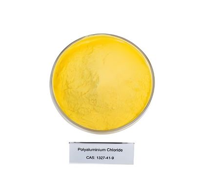 Efficienza di floculazione con il trattamento dell'acqua PAC polvere giallastra di cloruro di polialluminio